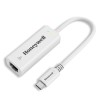 Honeywell Gigabit Ethernet Adapter HC000007/ADP/WHT, 10/100/1000 MBPS, USB Type C, White
