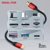Honeywell HDMI Cable 2.1 with Ethernet 48GBPS Red