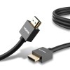 Honeywell HDMI Cable v2.0 with Ethernet, 3D/4K@60Hz, 3 Mtr, Black and Grey