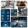 Honeywell HDMI Cable v2.0 with Ethernet, 3D/4K@60Hz, 3 Mtr, Black and Grey