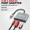 Honeywell Type C to HDMI Adapter HC000009/ADP/SLV 4K UHD, 100W PD Charging, USB 3.0, Silver