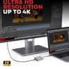 Honeywell Type C to HDMI Adapter HC000009/ADP/SLV 4K UHD, 100W PD Charging, USB 3.0, Silver