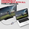 Honeywell Type C to HDMI Adapter HC000009/ADP/SLV 4K UHD, 100W PD Charging, USB 3.0, Silver
