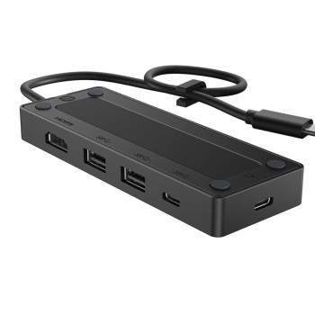 HP Travel Hub USB-C G3 5 Ports 10 Gb/s Black