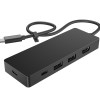 HP Travel Hub USB-C G3 5 Ports 10 Gb/s Black