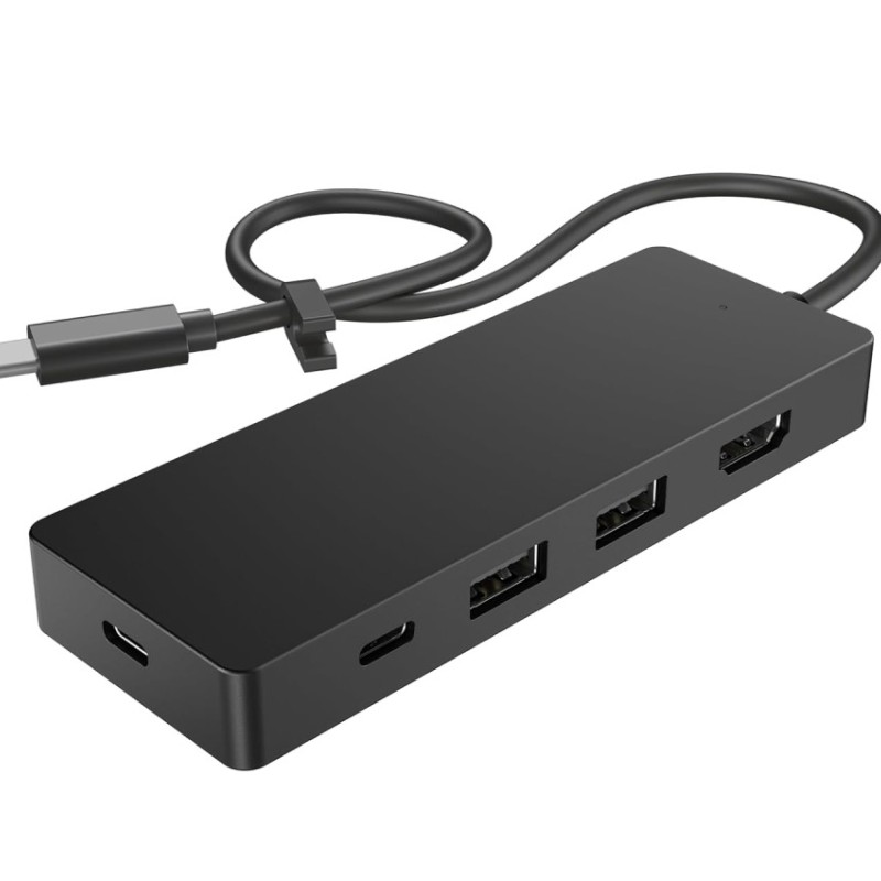 HP Travel Hub USB-C G3 5 Ports 10 Gb/s Black