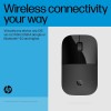 HP Z3700 Wireless Mouse 758A8AA, Bluetooth 5.0, 1600 DPI, Black