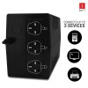 iBall UPS Nirantar UPS - 622 600VA/360W Intelligent UPS Black