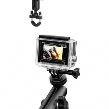 INEFABLE Aluminium Alloy Mobile Phone Holder Bikemobile_Holder_01 Dual 360° Rotation, Universal 1/4" Mount, Mobile Holder