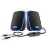Intex IT-120 2.0 Channel Desktop Speaker 10W Output Blue