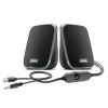 Intex IT-120 2.0 Channel Desktop Speaker 10W RMS USB Powered Grey
