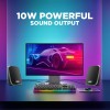 Intex IT-120 2.0 Channel Desktop Speaker 10W RMS USB Powered Grey