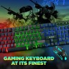Intex Wired Gaming Keyboard and Mouse Combo IT-KB334 RGB Backlit Black