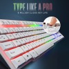 Intex Wired Gaming Keyboard Mouse Combo IT-KB334 RGB Backlit 104 Keys Spill Resistant White
