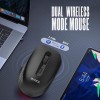 Intex Wireless Mouse IT-WM201 Flow 1600 DPI 6 Buttons Black
