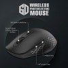 Intex Wireless Mouse IT-WM201 Flow 1600 DPI 6 Buttons Black