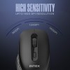 Intex Wireless Mouse IT-WM201 Flow 1600 DPI 6 Buttons Black
