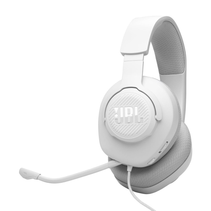 JBL Gaming Headphones Quantum 100M2 40mm Drivers Omnidirectional Mic White