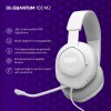 JBL Gaming Headphones Quantum 100M2 40mm Drivers Omnidirectional Mic White
