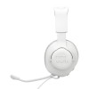 JBL Gaming Headphones Quantum 100M2 40mm Drivers Omnidirectional Mic White