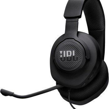 JBL Quantum 100M2 Wired Gaming Headphones 40mm Drivers Black