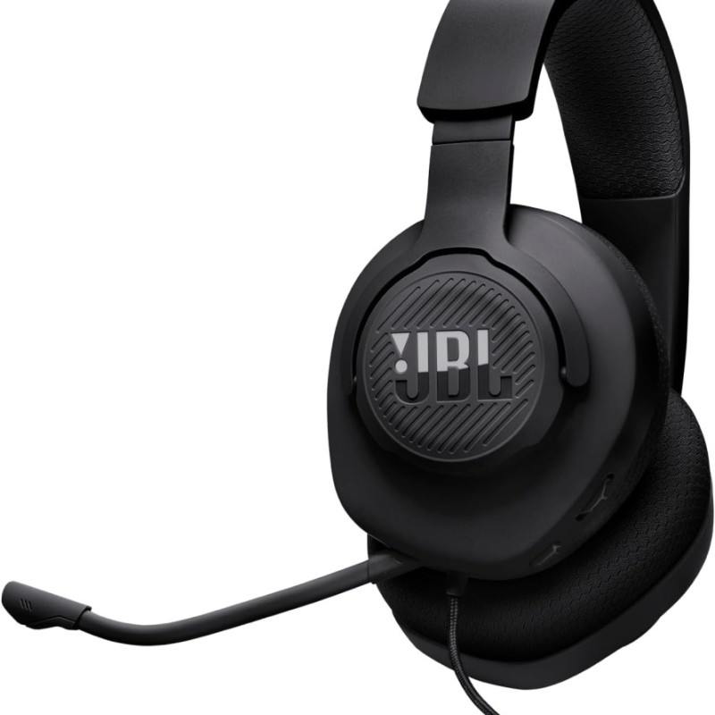 JBL Quantum 100M2 Wired Gaming Headphones 40mm Drivers Black