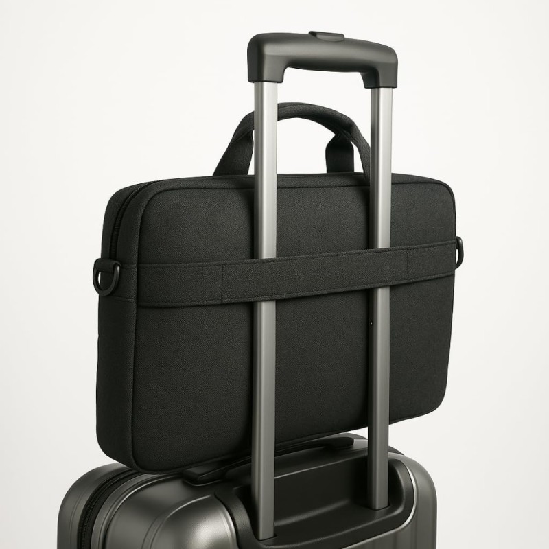 KBBRD Laptop Bag BEN-BC-BLACK 15.6 Inch Water Repellent Black
