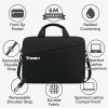 KBBRD Laptop Bag BEN-BC-BLACK 15.6 Inch Water Repellent Black