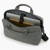 KBBRD Laptop Briefcase Mystic 15.6 Inch Water Repellent Grey