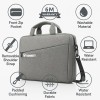 KBBRD Laptop Briefcase Mystic 15.6 Inch Water Repellent Grey