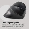 Kensington Ergonomic Vertical Wireless Mouse K75575WW 6 Buttons 5 DPI Settings Black