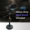 Kreo Dynamic Microphone MYYDCYN XLR/USB Cardioid Pickup Black