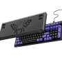 Kreo Wired Mechanical Gaming Keyboard KM1R98YBR2 96-Key RGB Black Purple