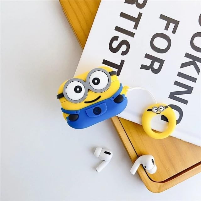 LATALI Airpods Pro Case Cartoon Design 360° Protection Bob