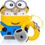 LATALI Silicone Case AP-4-3D-New-24 Shockproof for AirPods 4 (2024) Cute Design B00B