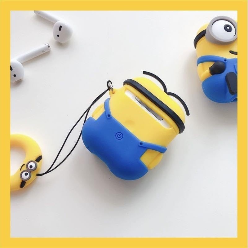 LATALI Silicone Case AP-4-3D-New-24 Shockproof for AirPods 4 (2024) Cute Design B00B