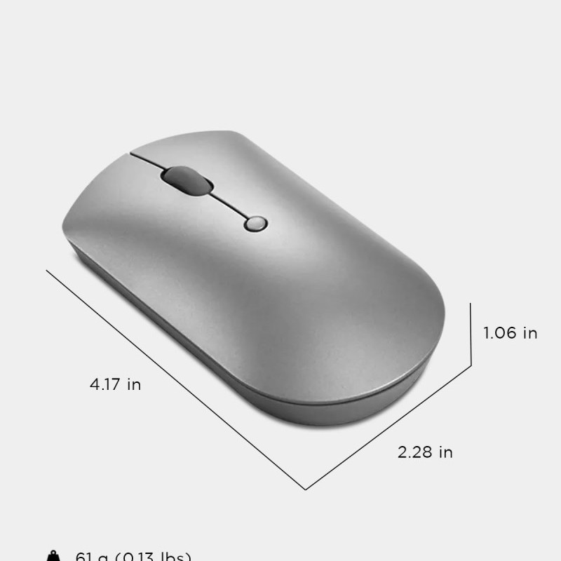 Lenovo Bluetooth Mouse GY50X88832 Silent Design Grey
