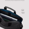 Lenovo Casual Laptop Briefcase T210 (Toploader) 39.62 cm (15.6-inch) Water Repellent Black, Sleek Design, Lightweight, Office Use, Black