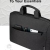 Lenovo Casual Laptop Briefcase T210 (Toploader) 39.62 cm (15.6-inch) Water Repellent Black, Sleek Design, Lightweight, Office Use, Black