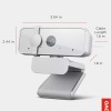 Lenovo FHD Webcam GXC1B34793 1080P 2.1MP Dual Mics Cloud Grey