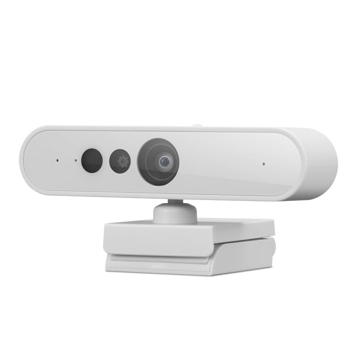 Lenovo FHD Webcam GXC1D66063 1080p Resolution 360° Rotation Cloud Grey