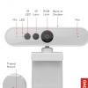 Lenovo FHD Webcam GXC1D66063 1080p Resolution 360° Rotation Cloud Grey