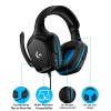 Logitech G Over Ear Headphones G431 50 mm Drivers, DTS X 2.0, Black