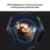 Logitech G Over Ear Headphones G431 50 mm Drivers, DTS X 2.0, Black
