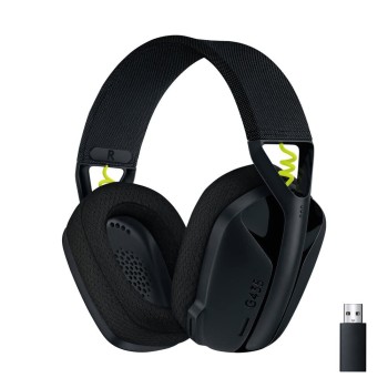 Logitech G Over Ear Headphones G435 18H Battery, Bluetooth, Black