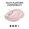 Logitech M240 Silent Bluetooth Mouse 4000 DPI Rose