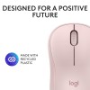 Logitech M240 Silent Bluetooth Mouse 4000 DPI Rose
