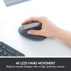 Logitech MX Vertical Wireless Mouse 4000 DPI Ergonomic Graphite