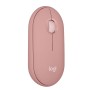Logitech Pebble Mouse 2 M350s Bluetooth Wireless Mouse 4000 DPI Tonal Rose