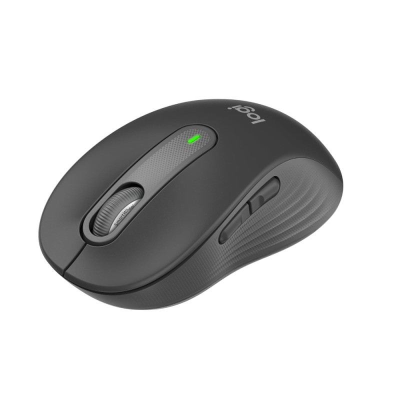Logitech Signature M650 Wireless Mouse 2-Year Battery Silent Clicks Graphite